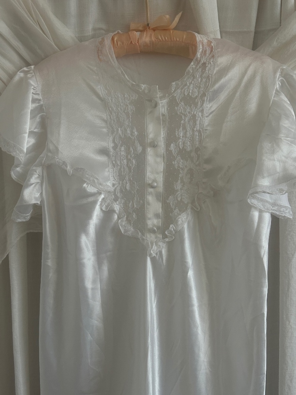 Vintage 1980s Satin Slip Dress